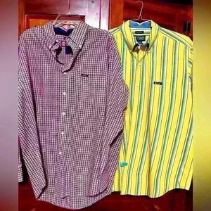 TWO Ralph Lauren Chaps button downs - XL